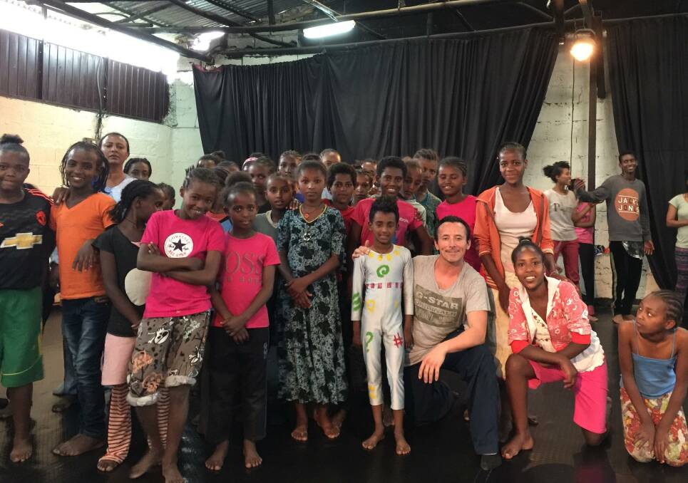 CROSS CULTURAL PARTNERSHIPS: Projection Dance director Tim Podesta will return to Ethiopia with his company.