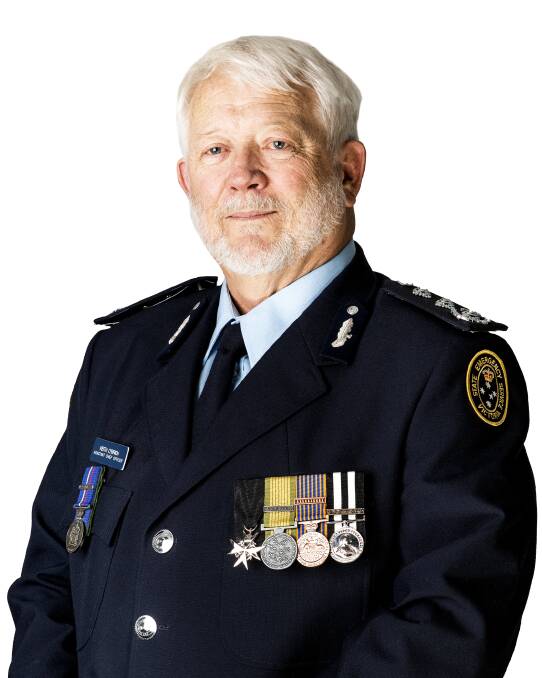 LIFELONG COMMITMENT: Benalla's Keith O'Brien joined civil defence in Sydney in 1969 before starting his career in Victoria's State Emergency Service in 1988.