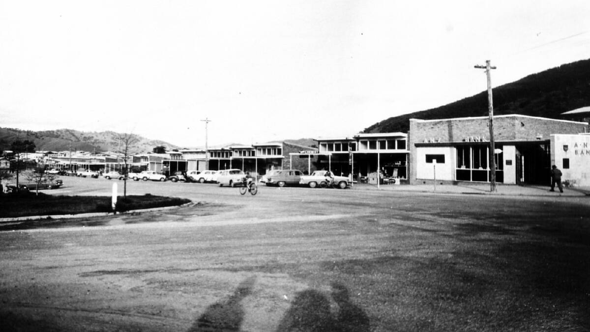 BRAND NEW: Tallangatta after its relocation in 1956.