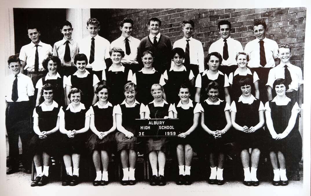 FLASHBACK: Albury High School's form 3E, 1959.