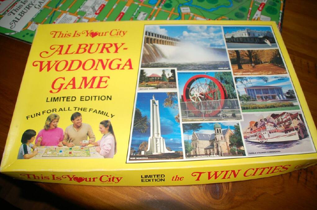REMEMBER WHEN: Longtime Border residents may have played This Is Your City Albury-Wodonga Game when it first appeared 36 years ago. Picture: BOARDGAMEGEEK.COM
