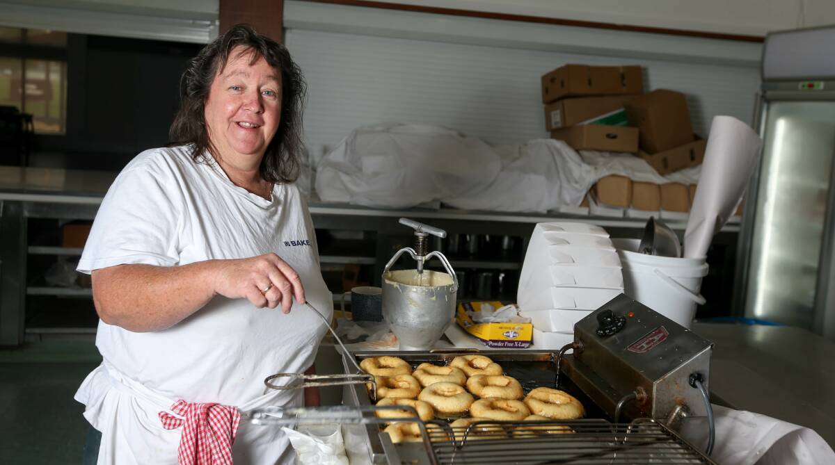 DOUGHNUT DELIGHT: The Scots School Albury parent Kath Heath is well known for the doughnuts she makes for Albury-Wodonga events. She will put her skills to good use again at Saturday's country fair. Picture: TARA TREWHELLA