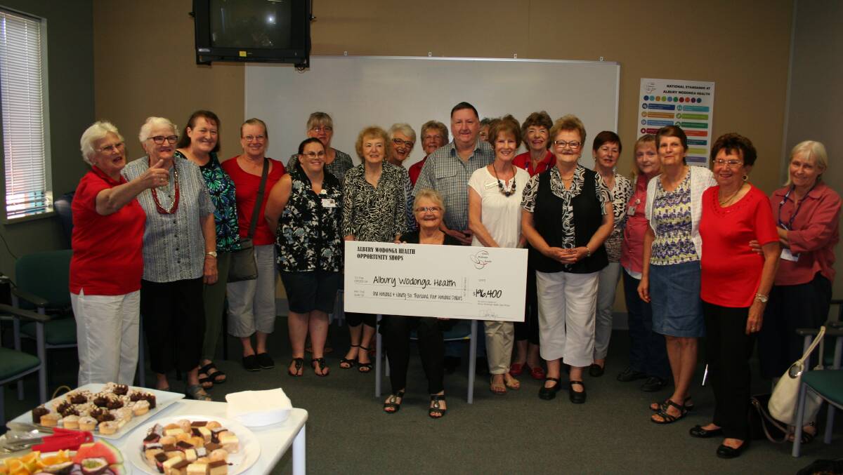 Hospital op shops raise $196,400 over two years
