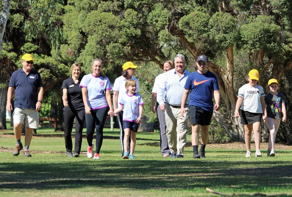 COMMUNITY SUPPORT: The Albury Wodonga Regional Cancer Centre Trust Fund hopes everyone will embrace the new Sunshine Walk.