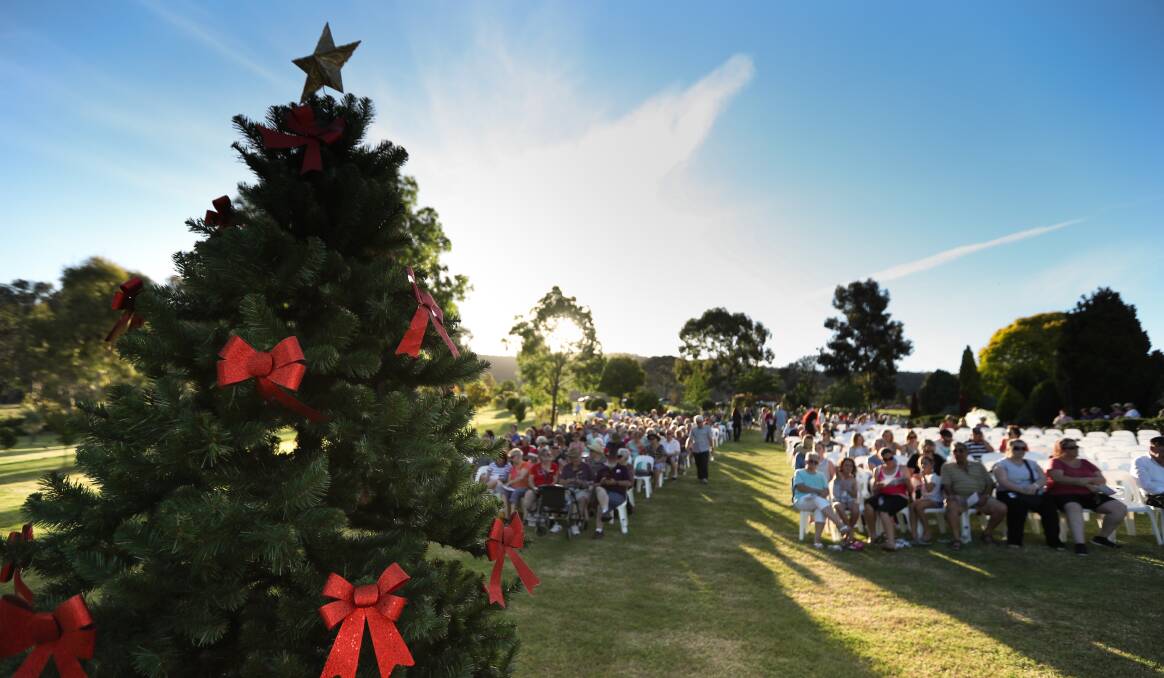 EMOTIONAL TIME: The annual gathering at Glenmorus Memorial Gardens, 54 Glenmorus Street, Glenroy (off Union Road), recognises Christmas can be tough.