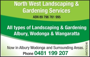 Landscaping & Gardening North West Landscaping & 

Gardening S