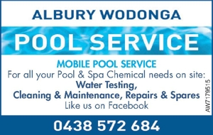 Pool, Spa & Accessories AW1753298 MOBILE POOL SERVICEFor all y