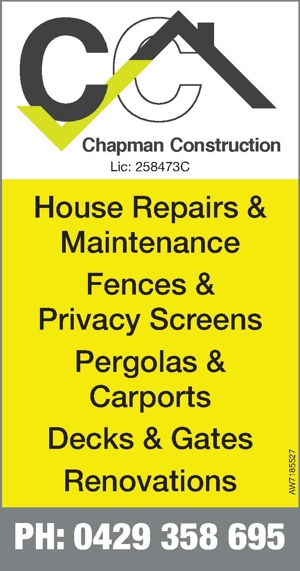 Building C Chapman Construction House Repairs & 

Maintenance
