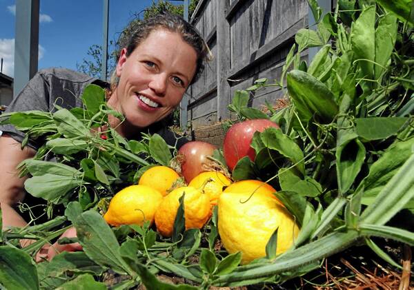 Amalie Tibbits says a farmers’ market would promote Beechworth produce. Picture: KYLIE GOLDSMITH