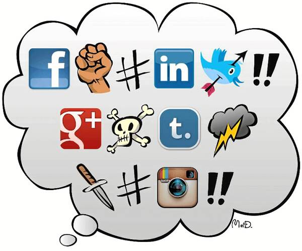 Anti-social media a crime zone