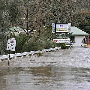 Flooding at Wangaratta