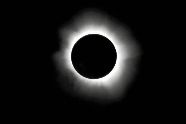 At Palm Cove, Cairns, the total eclipse was even more spectacular. Picture: FAIRFAX