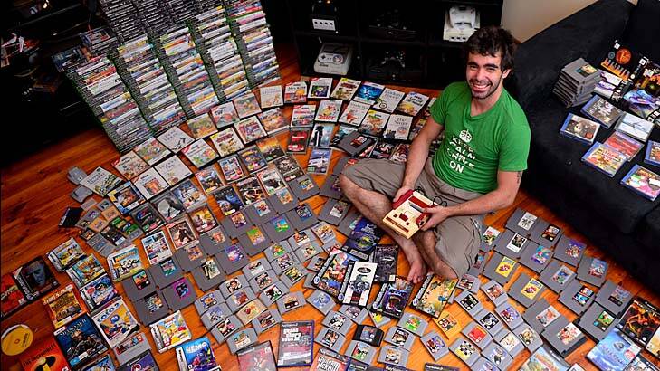 Onur Gonullu is selling his 470-plus video games.