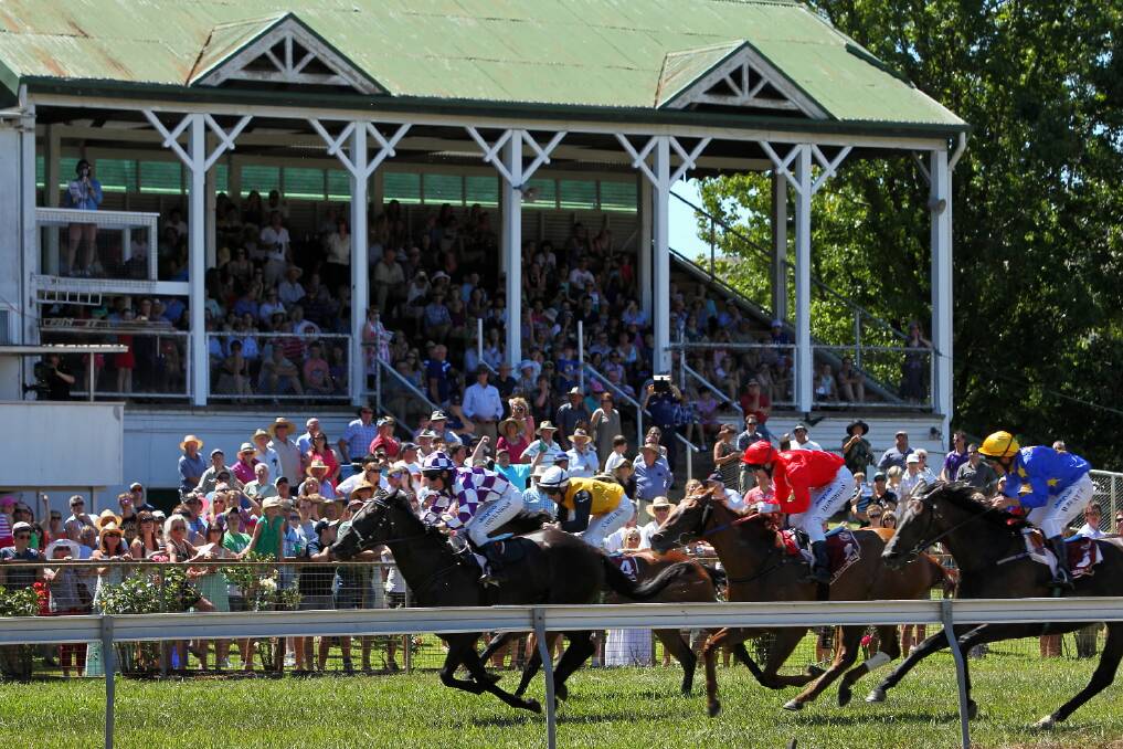 The historic grandstand will be closed to the public for tomorrow’s Towong Cup.