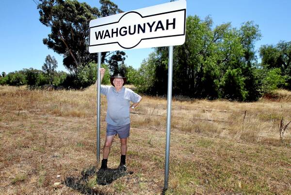 Alan Pleitner hopes to develop a park and parking area at Wahgunyah. Picture: PETER MERKESTEYN
