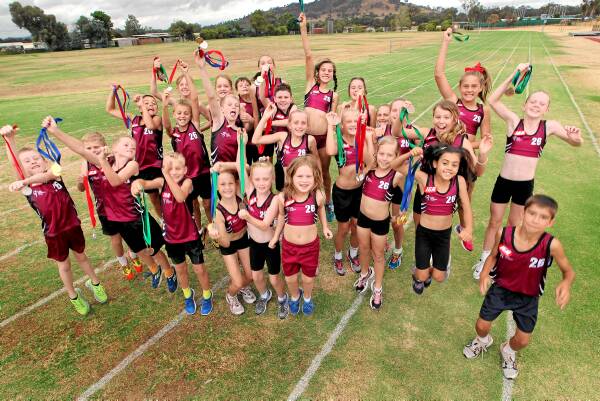 Wodonga’s Little Athletics Club had a successful weekend in Bendigo. Picture: DAVID THORPE