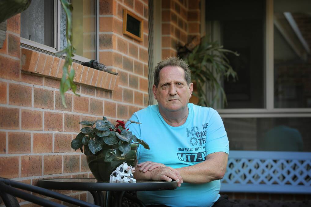 Glenroy man Geoff Steele will tell his story to the Royal Commission on Institutional Responses to Child Sexual Abuse in Melbourne tomorrow. Picture: TARA GOONAN