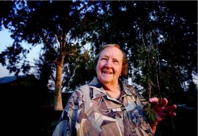 l Merle Mason may have a Wodonga park named in her honour. Picture: NIC GIBSON