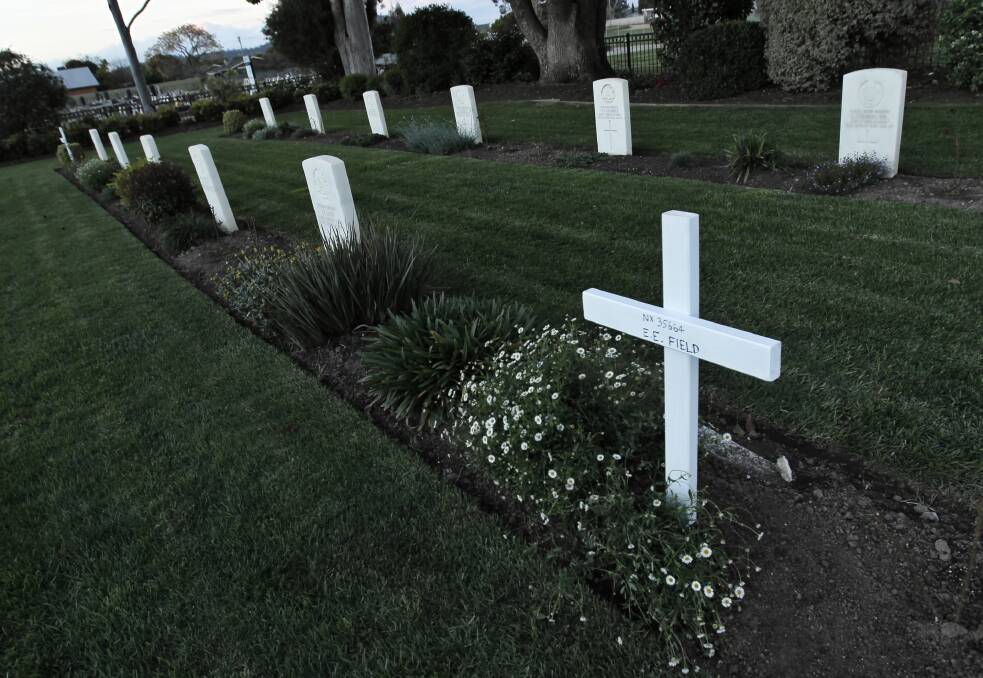 The Commonwealth War Graves Commission says two vandal attacks in five years do not justify the installation of security cameras at the Albury War Cemetery.
Picture: BEN EYLES