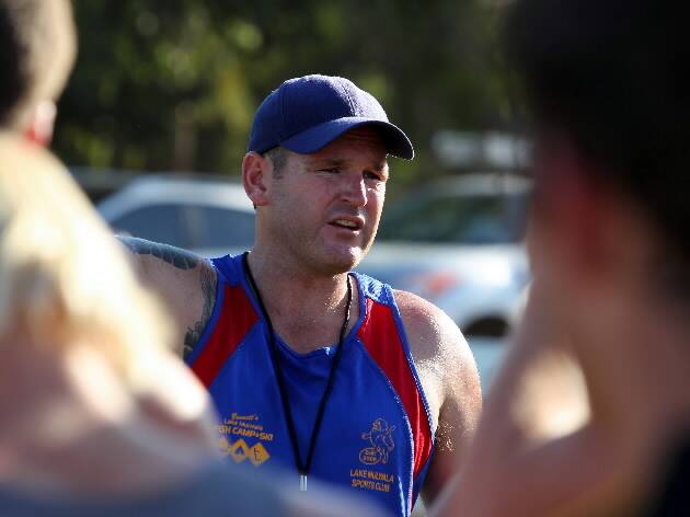 Newly appointed Mulwala co-coach Ben James.