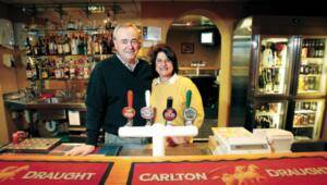 David and Paula Attwood have taken over ownership of Brady’s Railway Hotel. Picture: MATTHEW SMITHWICK