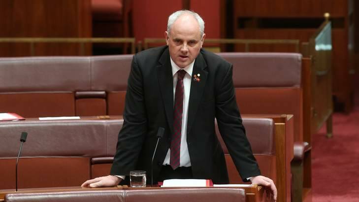 Victorian Senator John Madigan has defended Liberal Cory Bernardi's right to his controversial views on abortion and families. Photo: Andrew Meares