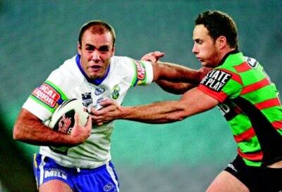 Adrian Purtell hasn’t played for Canberra since this round 12 clash with South Sydney. Picture: GETTY IMAGES