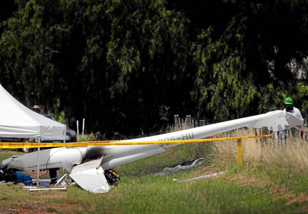 Crash kills glider pilot