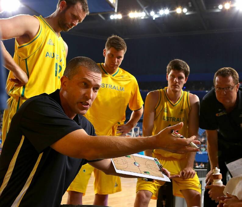 Australian Boomers coach Andrej Lemanis will address the Tasman coaches clinic in Albury on Monday night as well as watching the action in the junior competition. Picture: GETTY IMAGES