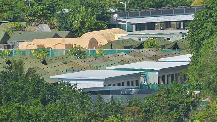 Population rising ... Nauru's offshore asylum seeker processing centre.
