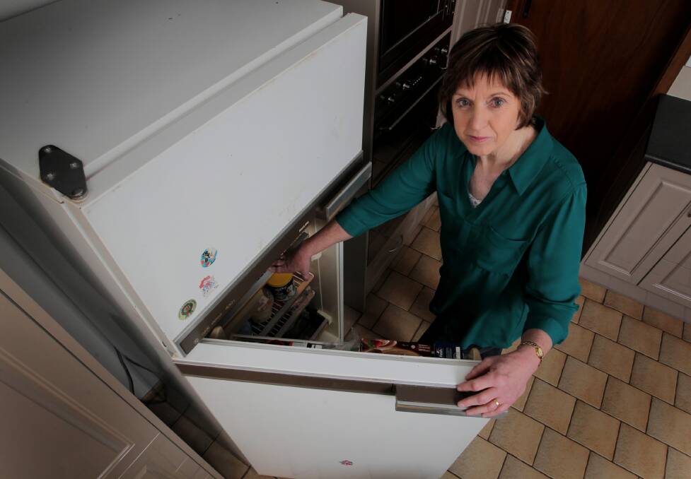 Glenda Charlton has recently renovated her kitchen and was hoping to replace her 34-year-old fridge. 