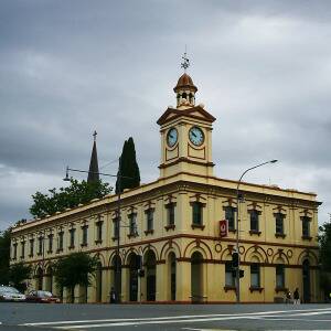 The Albury post office is one of the heritage-listed buildings at risk.