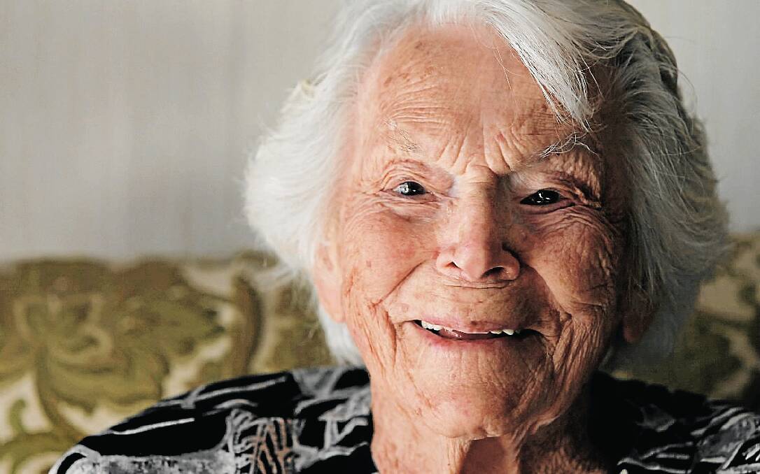 The Border’s oldest resident, Daisy Gill, said keeping your mind working was the secret to a long life.