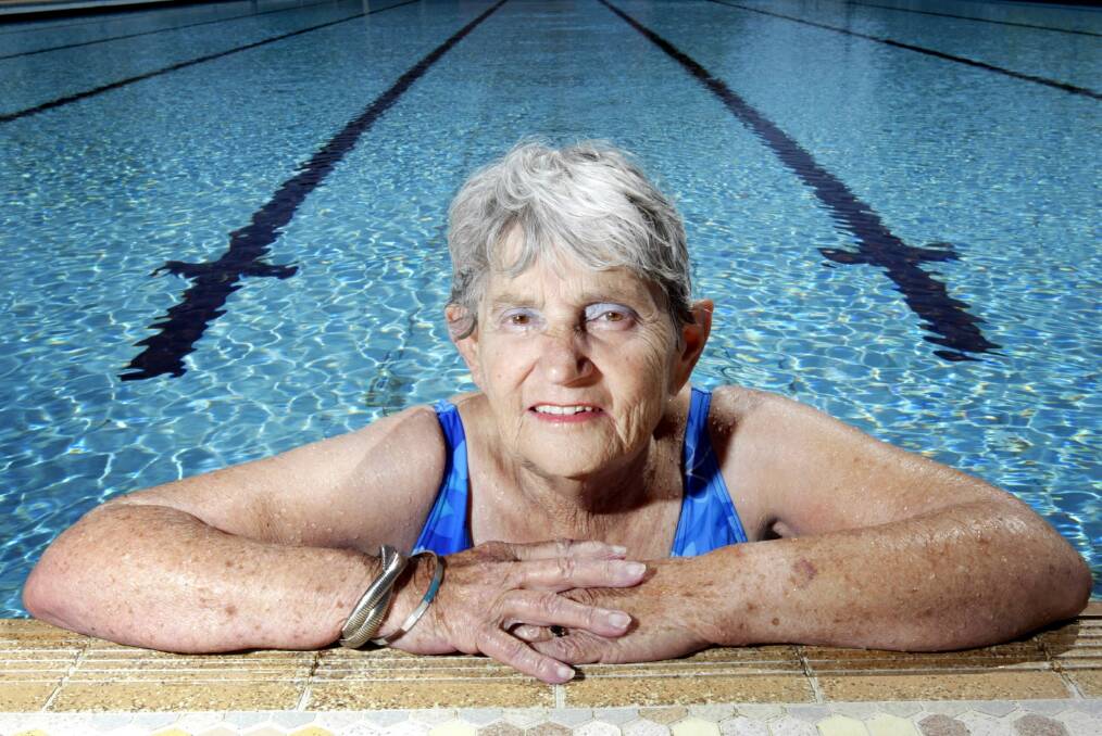 Betty McLean, who died on Friday aged 90, remained a keen swimmer well into her 80s.