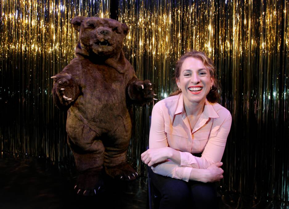 Lally Katz and Apocalypse Bear take to the stage tonight at Gateway Island. Picture: DAVID THORPE