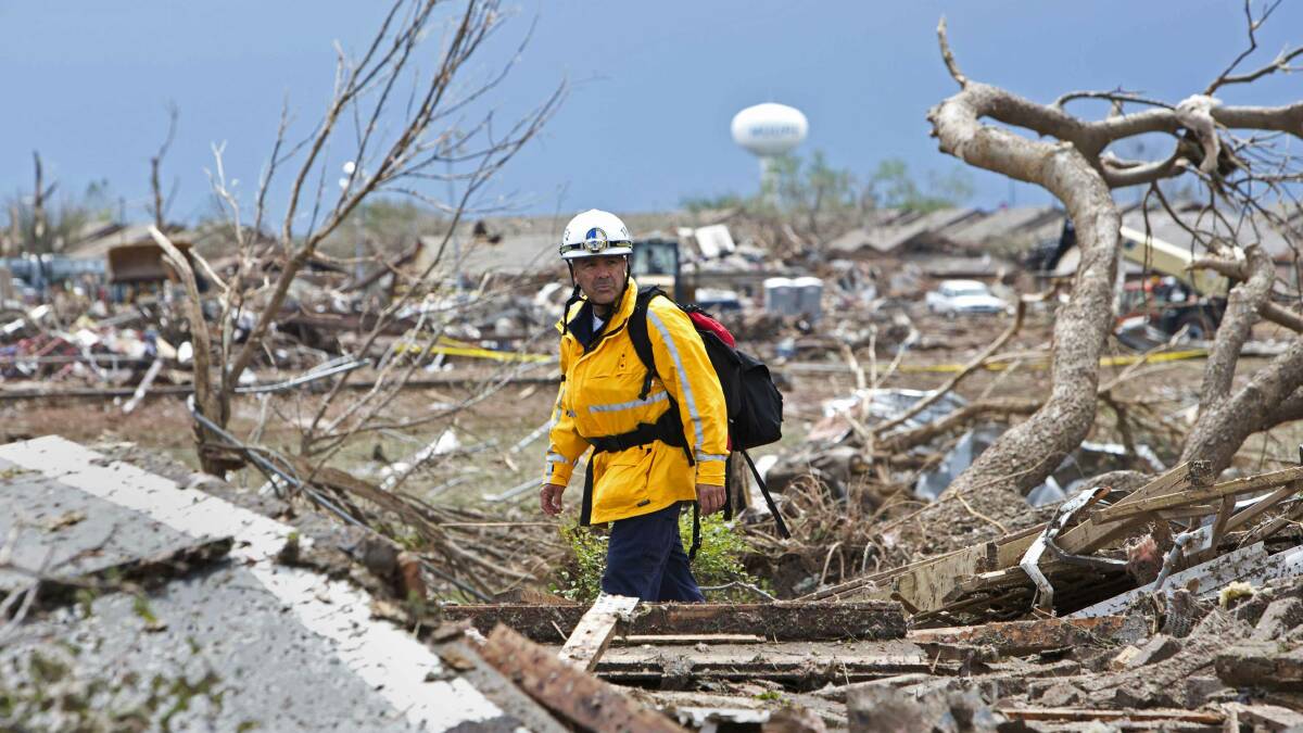 Recovery and cleanup efforts get underway after a tornado tore apart Moore, Oklahoma. Photo: REUTERS