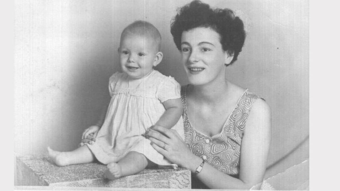 Judith Barlett, whose remains have now been identified, with her daughter Frances.
