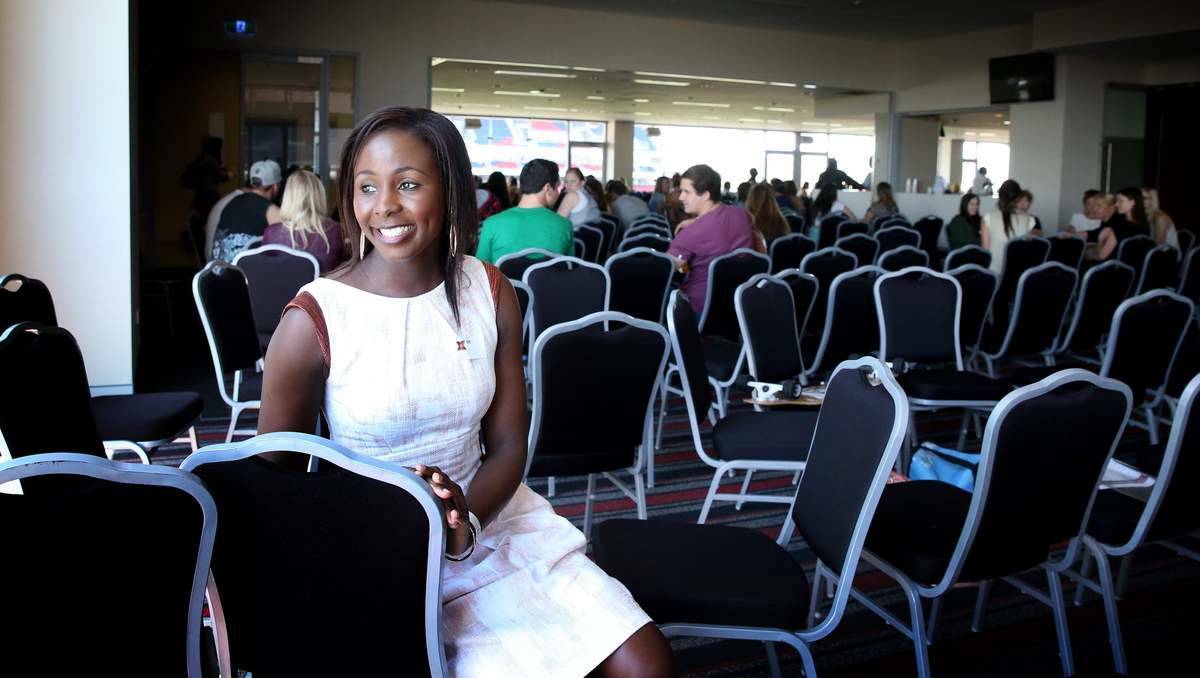 NEWCASTLE HERALD: Tendayi Chivunga auditioning for the X-Factor in Newcastle on Wednesday.