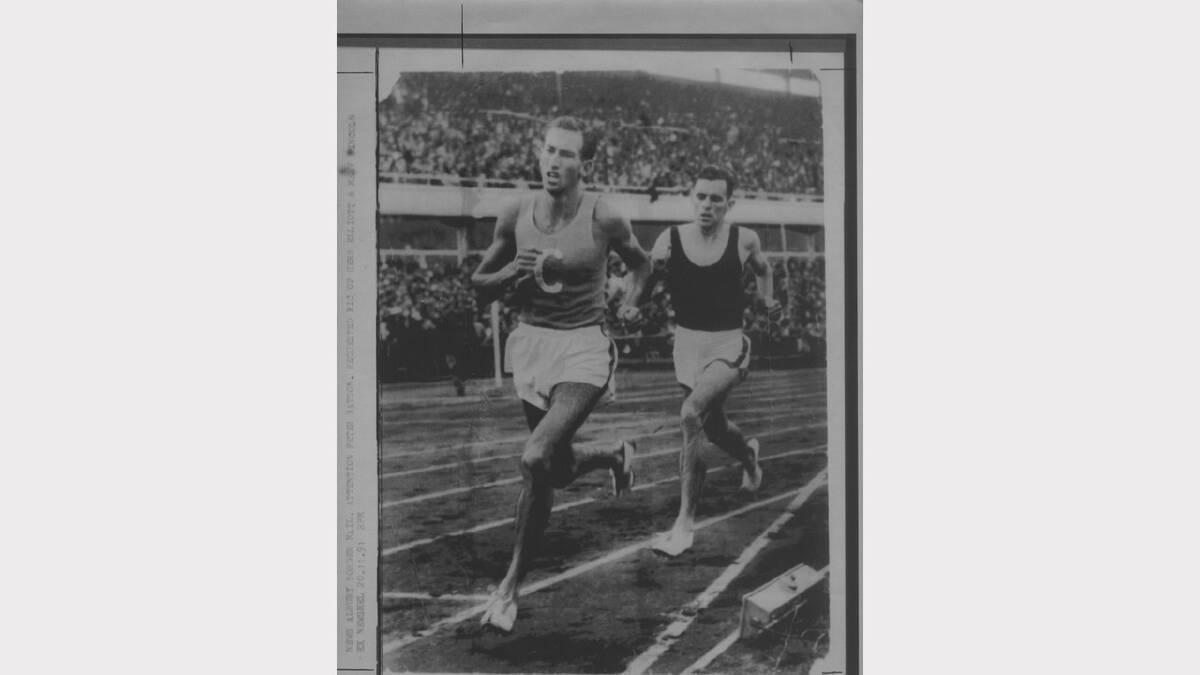 Wodonga athlete Merv Lincoln shone at the Olympics and was only the second Australian to run a mile in under four minutes.