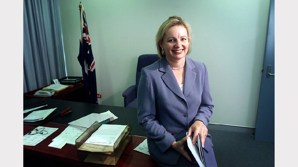 Farrer vote is declared in Albury. Sussan Ley is moving into Tim Fischer's old office. Picture: SIMON DALLINGER