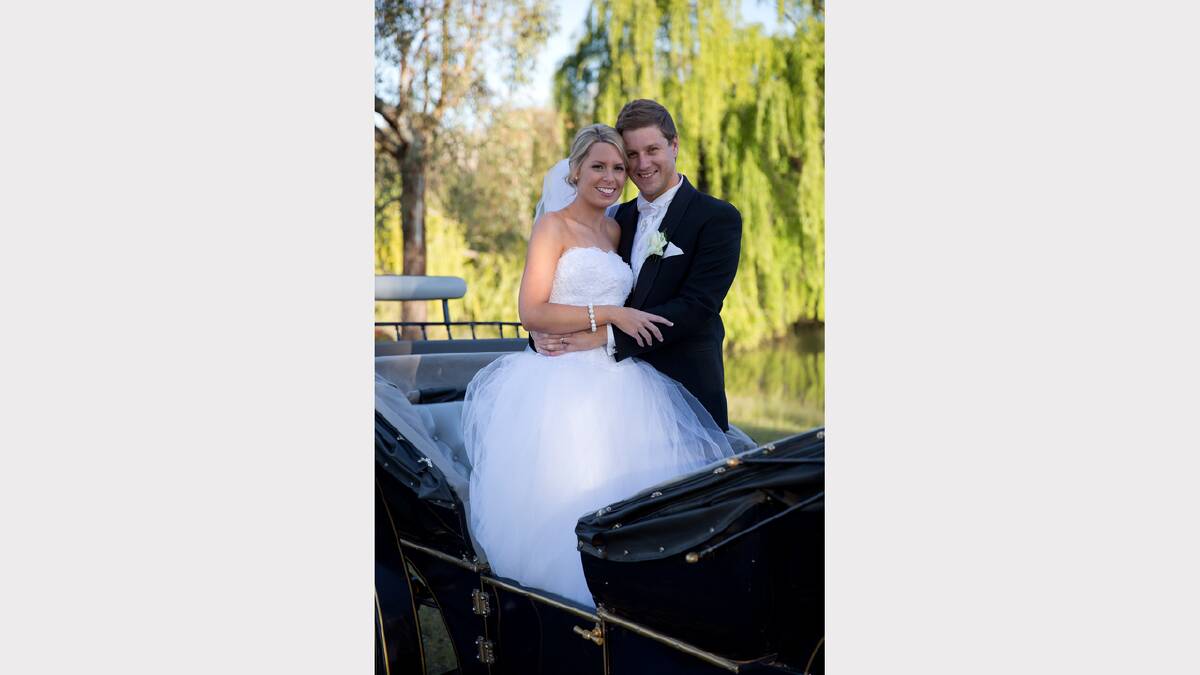 CANDICE Fulford was given away by her  father when she married David Benyon in  a ceremony held at St Matthew’s Church in Albury. A reception followed at Willowbank. The couple honeymooned at Lizard Island. The newlyweds will live in Albury. — Jason Robins Photography