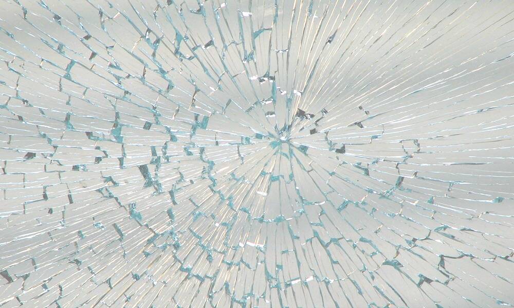 A man allegedly smashed the windscreen of another driver's car in a fit of road rage at Wodonga.