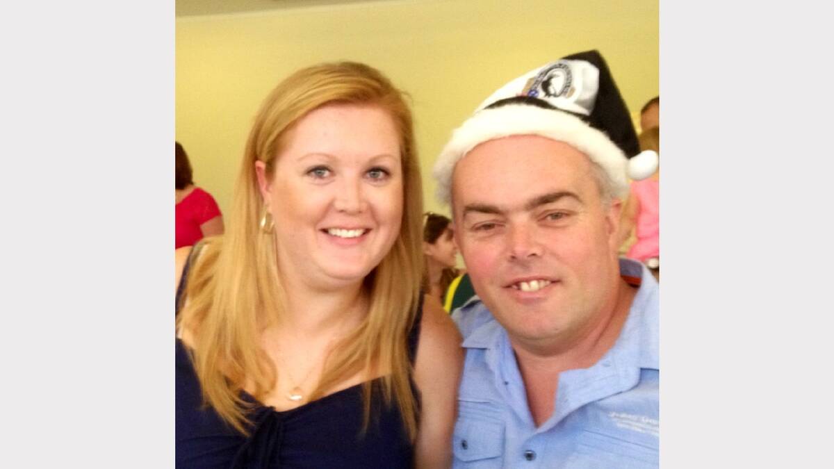 Emailed by Glenys George: "Brad George and Katrina Jamieson enjoyed Christmas lunch at the Best Western Plus Hovell Tree Inn."