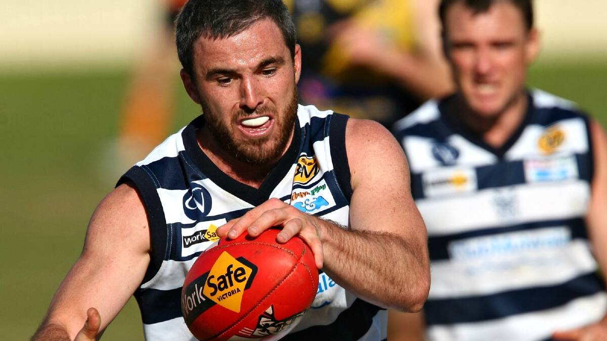 Jeremy O'Brien is one of many key Yarrawonga players set to return for the Pigeons.