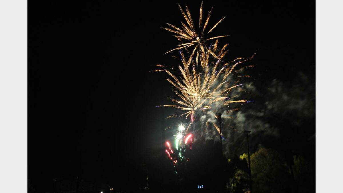 Danielle Armstrong posted this on our Facebook wall from the Wodonga fireworks.