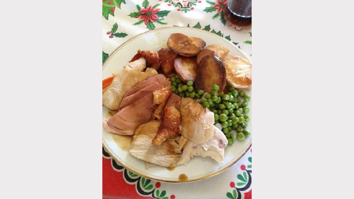 Tweeted to us by Mark Hore (@horey8666): "Christmas lunch"