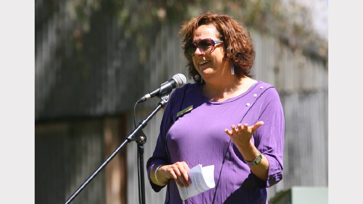 Loretta Foster, mental health manager at Gateway Community Health, told the gathering that the show of support was a fillip for mental health workers.