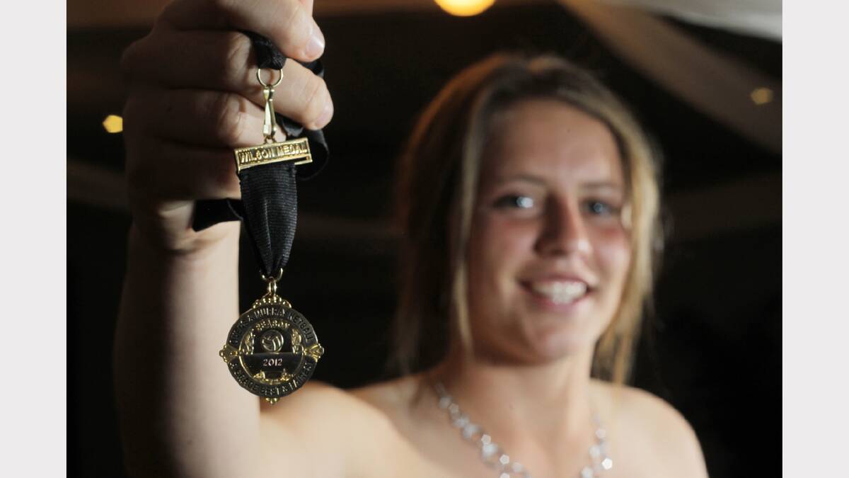  Emily Browne with her new medal. PICTURE: Tara Ashworth.