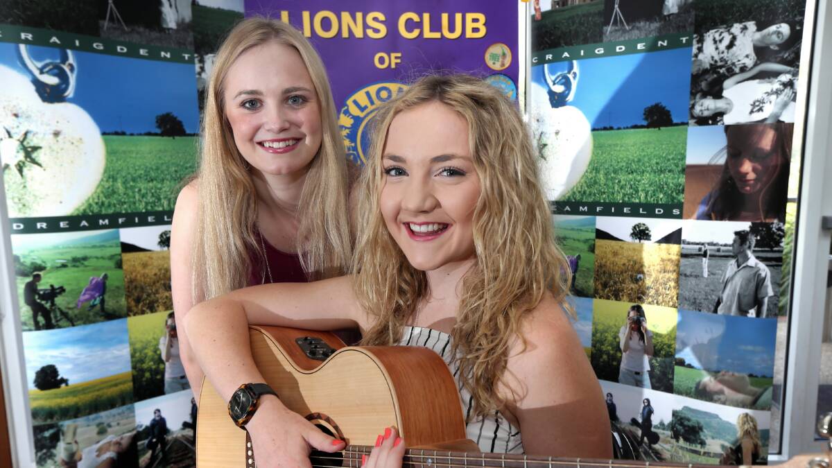 Laura Vogel and headline act Liv Cartledge are leading the push to double the size of the Dreamfields Festival audience. Picture: PETER MERKESTEYN
