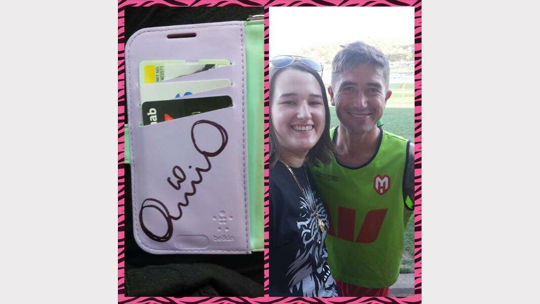 Big Believer Sammy B - Me,t got a pic AND signature from @HarryKewell after @MelbourneHeart vs@ PerthGloryFC, which Heart won 2-0.